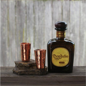 Tequilero Copper Shot Glasses | Sertodo Copper | Yellowstone Spirit Southwestern Collection Copper Cup Sertodo Copper 