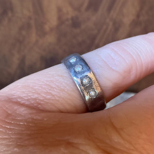 The Anaïs Ring Last-of-a-Kind Sterling Silver Pearl Artisan Ring by David Tishbi Silver ring with pearls David Tishbi 