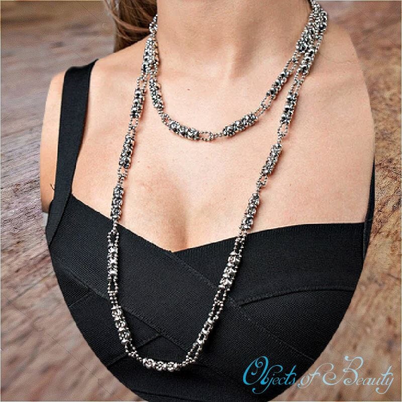 The Chain SG Liquid Metal Rope Necklace Necklaces Sergio Gutierrez Liquid Metal Jewelry 