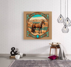 The Keepsake | Andrea Record Fine Art | Yellowstone Spirit Southwestern Collection Painting Print Andrea Record Fine Art 