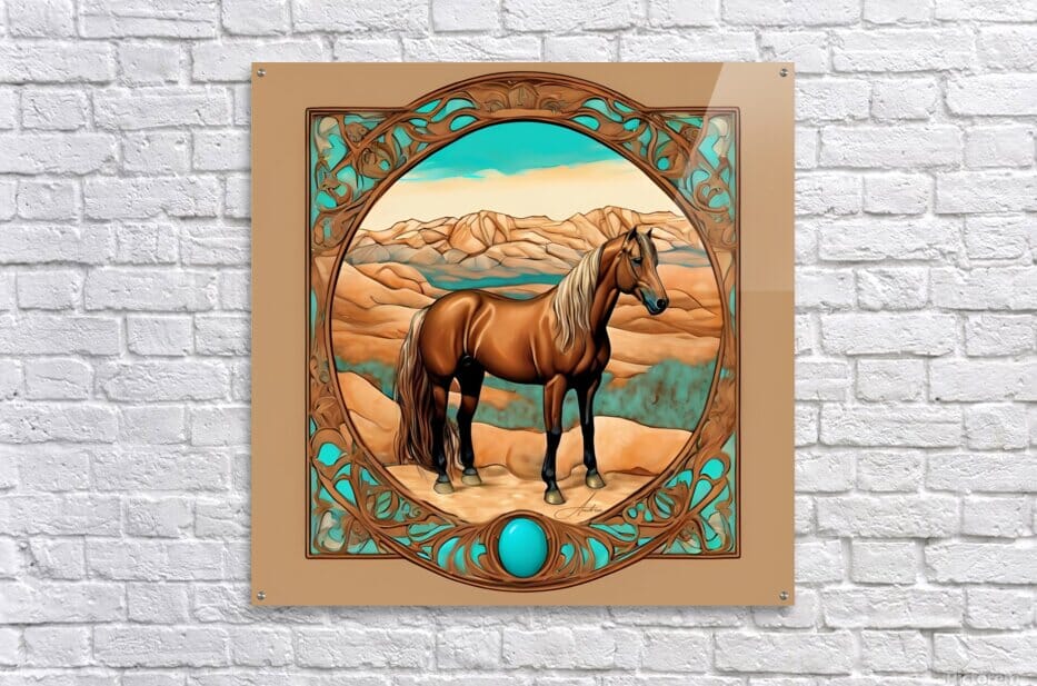 The Keepsake | Andrea Record Fine Art | Yellowstone Spirit Southwestern Collection Painting Print Andrea Record Fine Art 