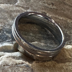The Railband Titanium Ring by Luca Vale Ring Luca Vale 