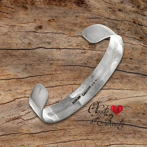 Tooled Silver Navajo Southwestern Cuff Bracelet | Yellowstone Spirit Southwestern Collection Bracelets Objects of Beauty Southwest 