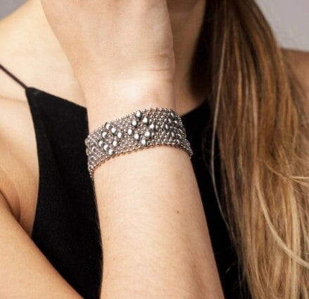 Tracy Stainless Steel Bracelet | SG Liquid Metal Bracelets Sergio Gutierrez Liquid Metal Jewelry 