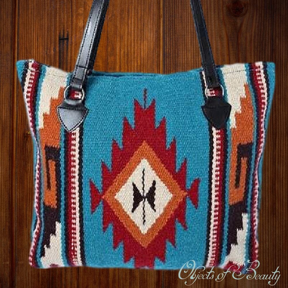 Trixie Handwoven Wool Bag | Yellowstone Spirit Southwestern Collection Handwoven Bag Objects of Beauty 