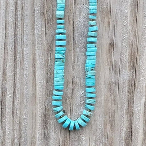 Turquoise Graduated Disc Necklace | Yellowstone Spirit Southwestern Collection Turquoise Necklace Objects of Beauty Southwest 