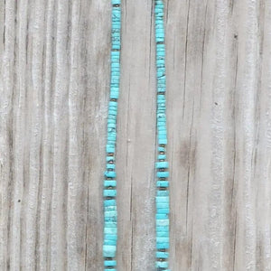 Turquoise Graduated Disc Necklace | Yellowstone Spirit Southwestern Collection Turquoise Necklace Objects of Beauty Southwest 