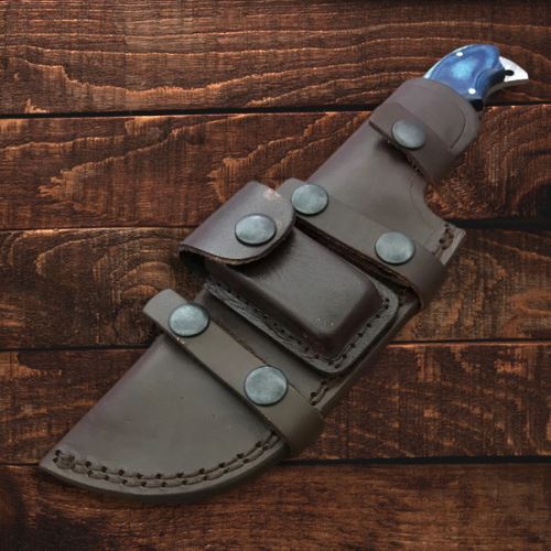 Ultimate Rugged Damascus Tracker Knife | Yellowstone Collection Damascus Knife Objects of Beauty Southwest 