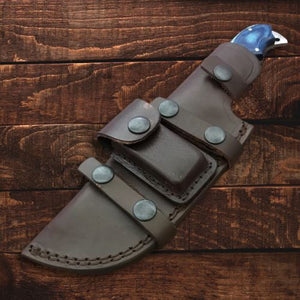 Ultimate Rugged Damascus Tracker Knife | Yellowstone Collection Damascus Knife Objects of Beauty Southwest 