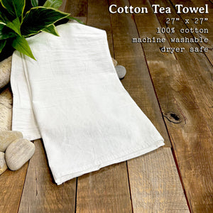 Watercolor Wolf - Cotton Tea Towel American Life 
