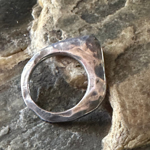 Weathered Halo Ring by David Tishbi Collectible ring Objects of Beauty 