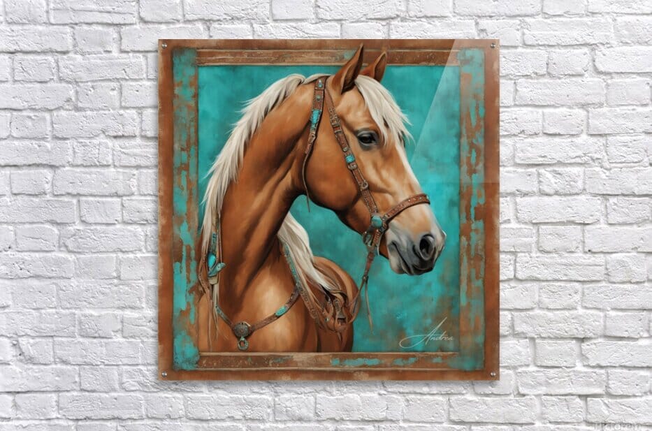 Where Are You | Andrea Record Fine Art | Yellowstone Spirit Southwestern Collection Painting Print Andrea Record Fine Art 