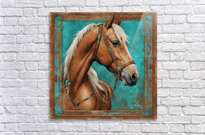 Where Are You | Andrea Record Fine Art | Yellowstone Spirit Southwestern Collection Painting Print Andrea Record Fine Art 