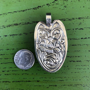 Wolf Pendant Necklace | Carved Bone | Yellowstone Collection Wolf Necklace Objects of Beauty 