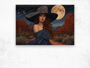 You're Just In Time | Andrea Record Fine Art | Yellowstone Spirit Southwestern Collection Painting Print Andrea Record Fine Art 