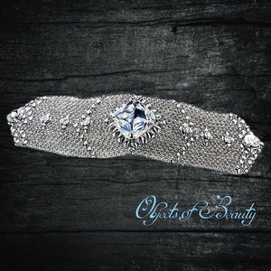 Aja Chunky Ice Bracelet | SG Liquid Metal liquid metal bracelet Sergio Gutierrez Liquid Metal Jewelry 