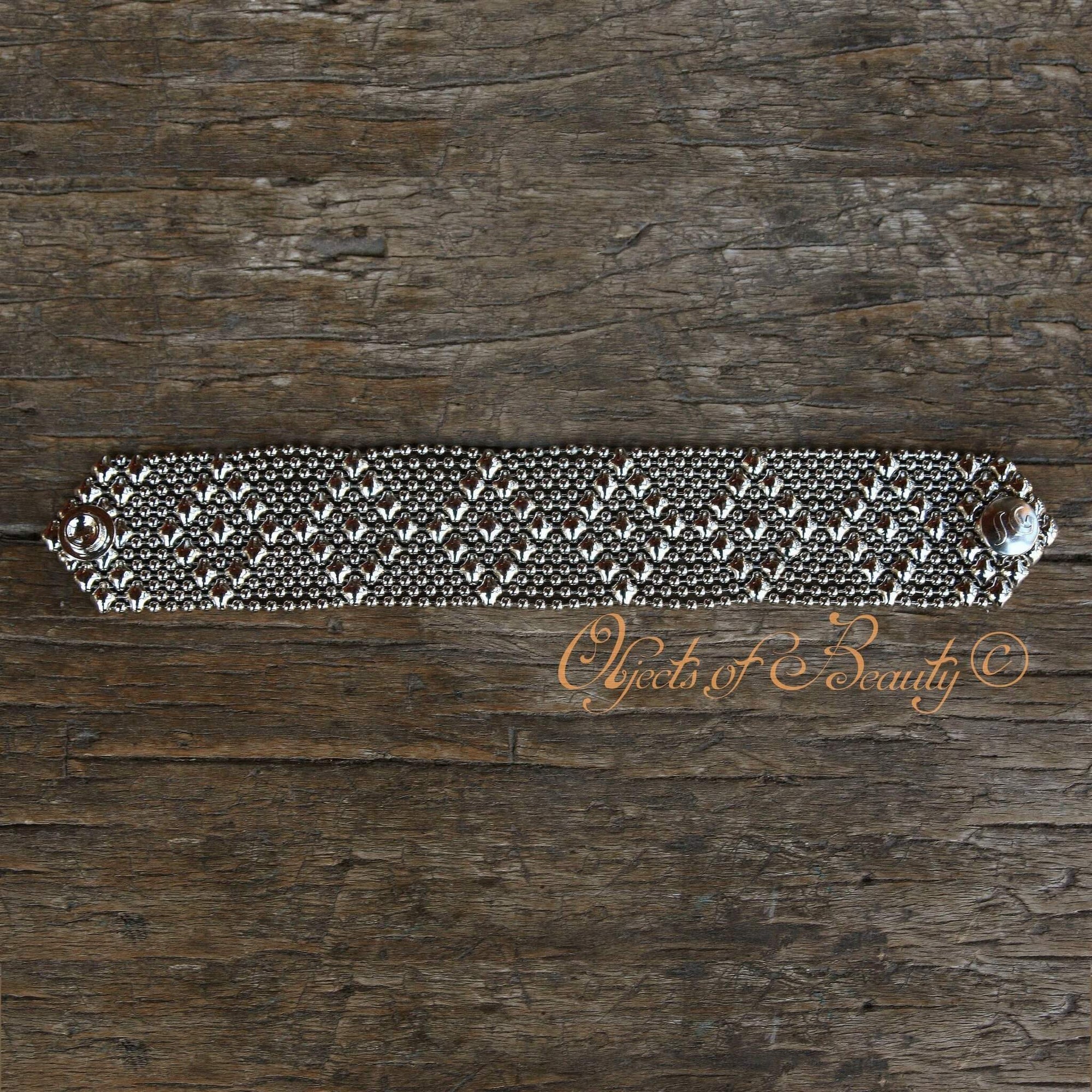Anastacia SG Liquid Metal Bracelet Bracelets Sergio Gutierrez Liquid Metal Jewelry 