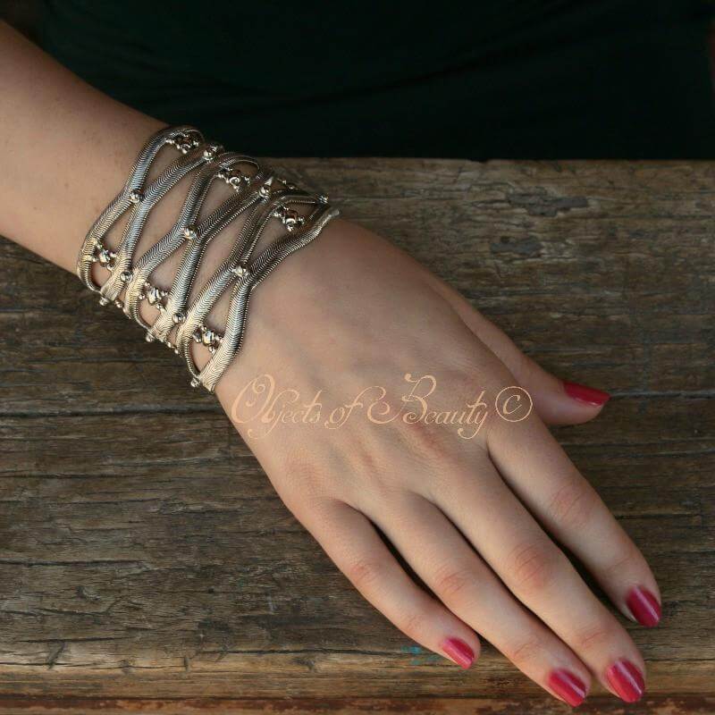 Calpurnia SG Liquid Metal Bracelet Bracelets Sergio Gutierrez Liquid Metal Jewelry 