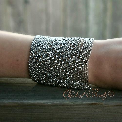 Celestia SG Liquid Metal Puzzle Bracelet | Sergio Gutierrez Bracelets Sergio Gutierrez Liquid Metal Jewelry 