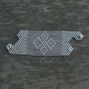 Celestia SG Liquid Metal Puzzle Bracelet | Sergio Gutierrez Bracelets Sergio Gutierrez Liquid Metal Jewelry 