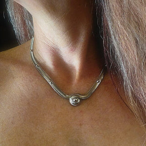 Cleopatra’s Kiss SG Liquid Metal Necklace | Yellowstone Spirit Southwestern Collection Necklaces Sergio Gutierrez Liquid Metal Jewelry 