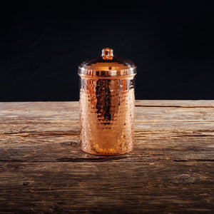 Copper Canisters Shiny Finish | A la Carte | Sertodo Copper Copper Canisters Objects of Beauty 1 Quart - 6x4in 