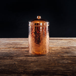 Copper Canisters Shiny Finish | A la Carte | Sertodo Copper Copper Canisters Objects of Beauty 2 Quart - 7x5in 