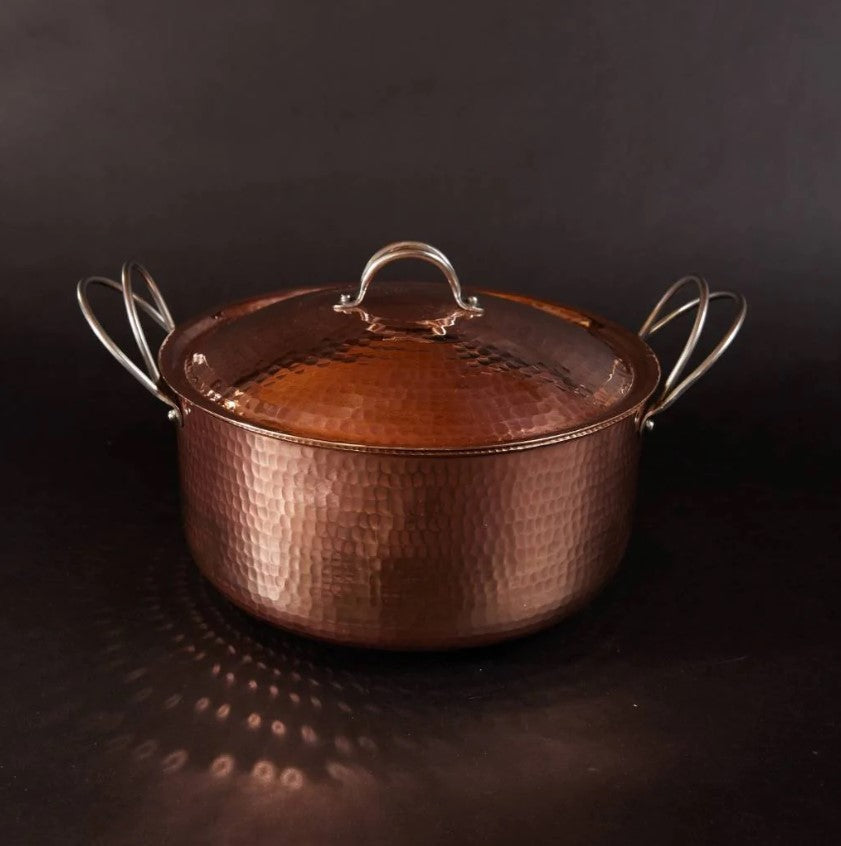 Copper Dutch Oven - Stew Pans | Sertodo Copper Copper Pot Sertodo Copper 