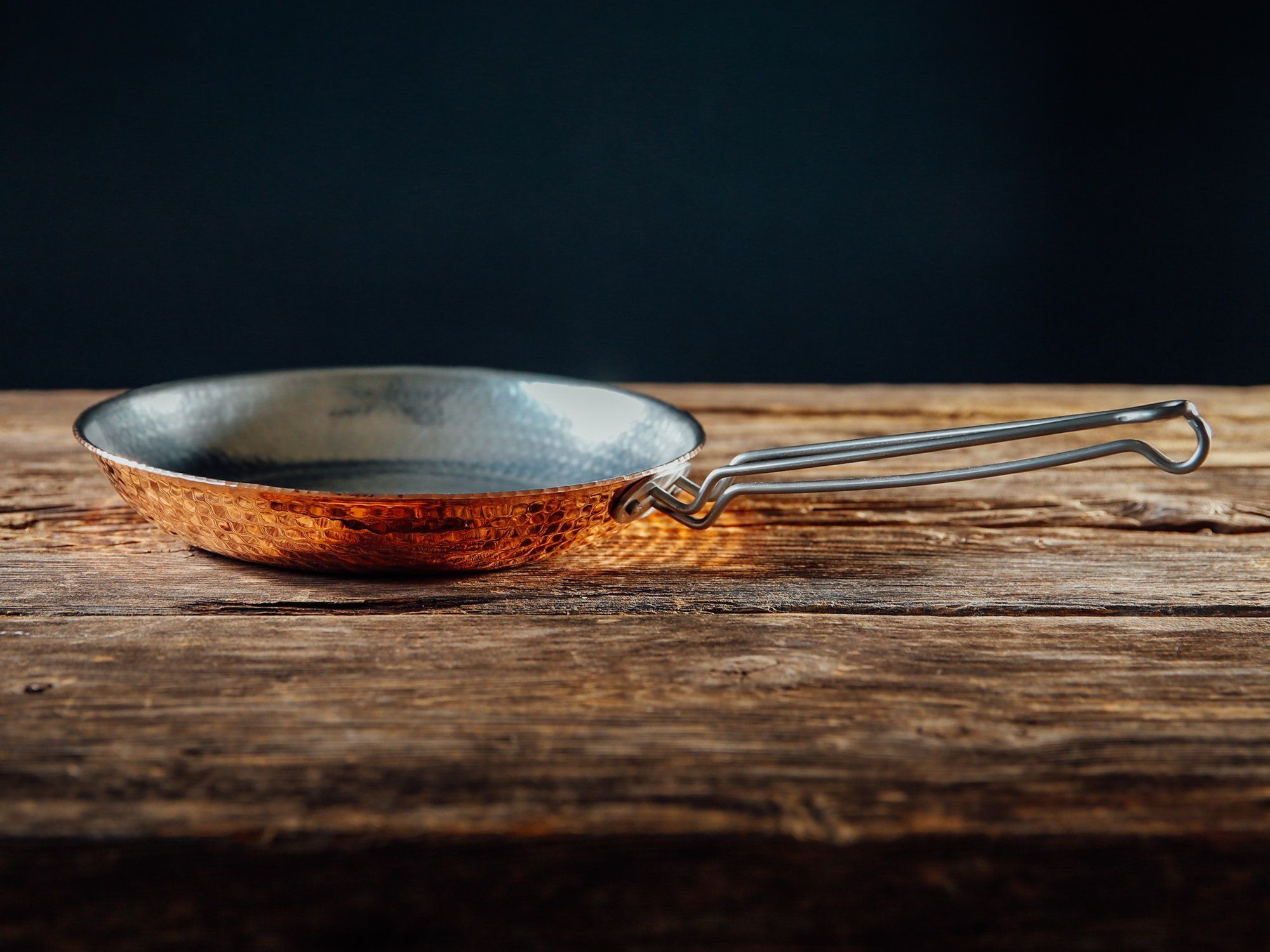 Copper Skillet Saute Pan | Sertodo Copper Objects of Beauty  | 8 Inch