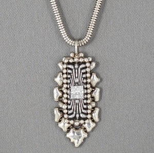 Dasha Microchip Necklace | SG Liquid Metal liquid metal necklace Sergio Gutierrez Liquid Metal Jewelry 