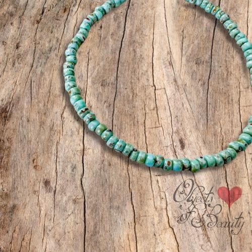 Enola Turquoise Picasso Bead Bracelet | Yellowstone Spirit Southwestern Collection Turquoise Bracelet Objects of Beauty Southwest 