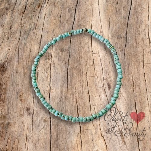 Enola Turquoise Picasso Bead Bracelet | Yellowstone Spirit Southwestern Collection Turquoise Bracelet Objects of Beauty Southwest 