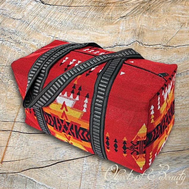 Fire Medicine Small Woven Duffel Bag Handbags, Wallets & Cases El Paso Saddleblanket 