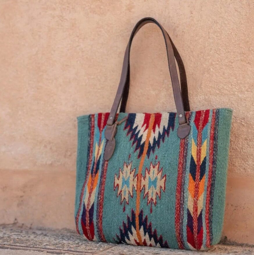 Flight of the Butterfly Wool Tote | Yellowstone Spirit Southwestern Collection