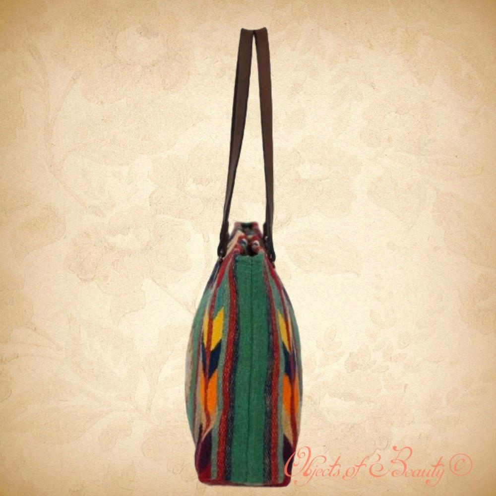 Flight of the Butterfly Wool Bag Manos Zapotecas 
