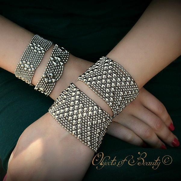 Skylar Bracelet & Ring set (Free-Size) - Mighzalalarab