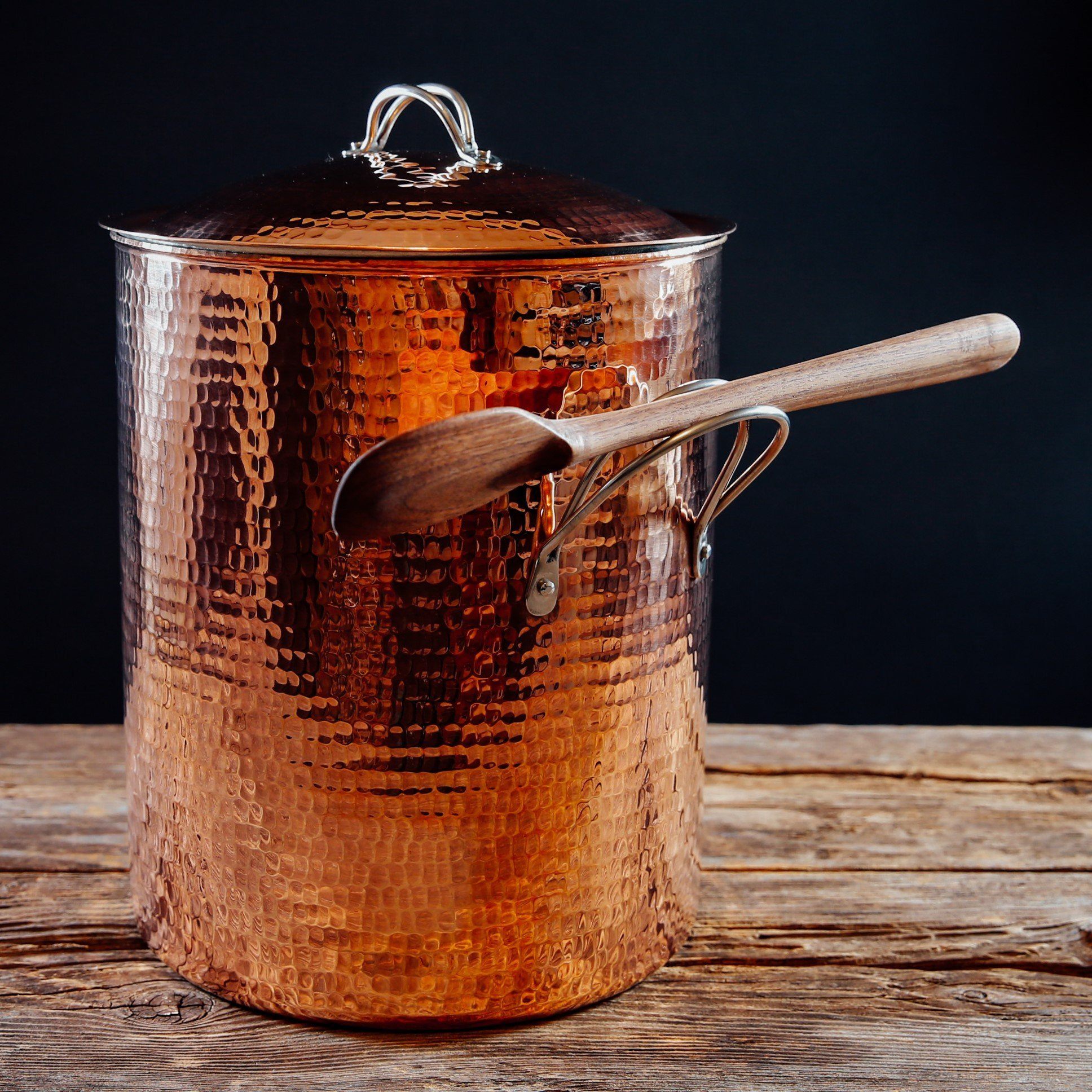 Handmade Copper Frying Pan Skillet by Sertodo Copper