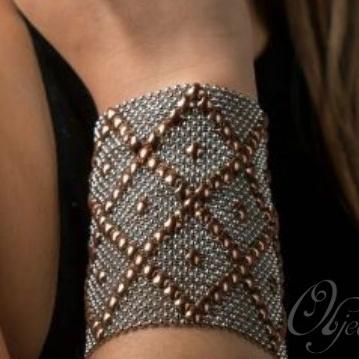 Jules Stainless Steel w Rose Titanium Bracelet | SG Liquid Metal Bracelets Objects of Beauty 