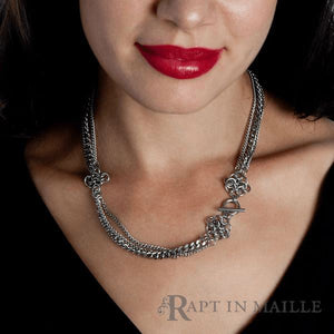 Katya Rapt In Maille Chain Mail Necklace Necklaces Rapt In Maille 