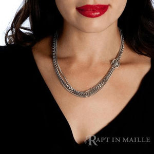 Katya Rapt In Maille Chain Mail Necklace Necklaces Rapt In Maille 