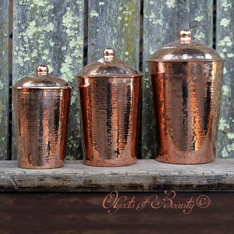 Kumran Canister Large from Sertodo Copper Copper Canister Sertodo Copper 