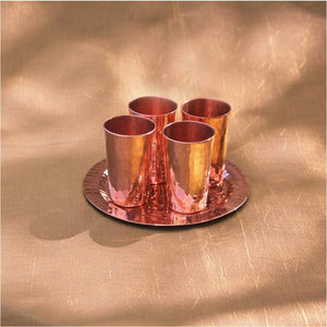Napa Round Bottle Coaster | Sertodo Copper Copper Platter Sertodo Copper 