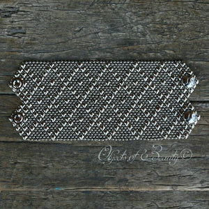Niobe SG Liquid Silver Bracelet Bracelets Sergio Gutierrez Liquid Metal Jewelry S 7" Small Nickel Silver 
