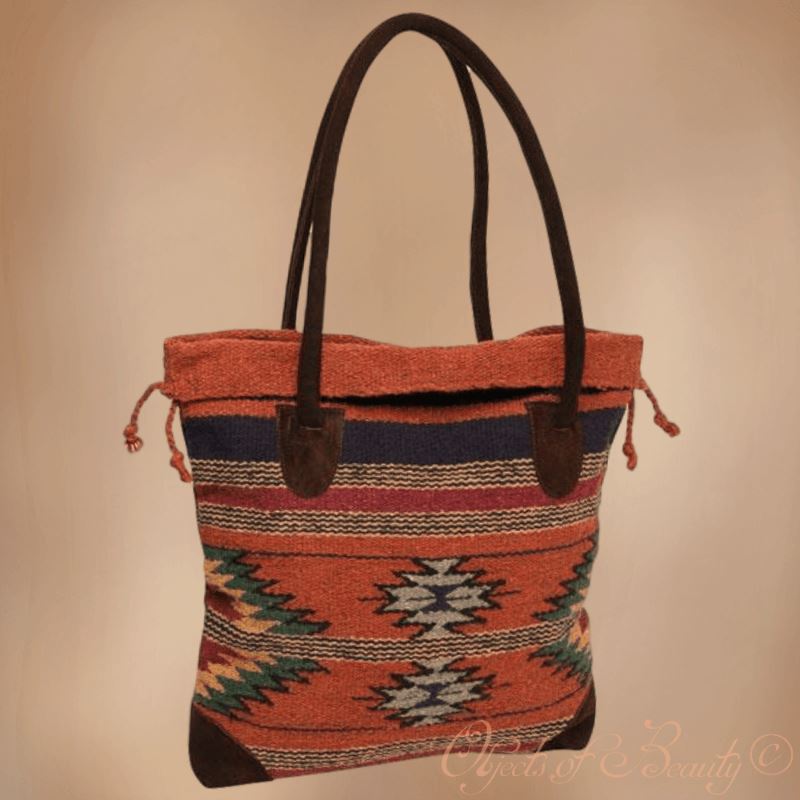 Sedona Rising Handcrafted Southwest Tote Bag | Yellowstone Spirit Southwestern Collection Objects of Beauty 