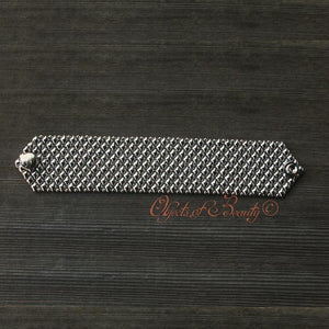 Silver Love SG Liquid Silver Mesh Bracelet | Sergio Gutierrez Bracelets Sergio Gutierrez Liquid Metal Jewelry 