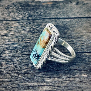 The Queen of Kingman Beth Dutton Turquoise Ring | Yellowstone Spirit Southwestern Collection Turquoise Ring Objects of Beauty Southwest 