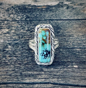 The Queen of Kingman Beth Dutton Turquoise Ring | Yellowstone Spirit Southwestern Collection Turquoise Ring Objects of Beauty Southwest 