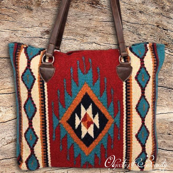 Trickster Southwestern Wool Tote | Yellowstone Spirit Southwestern Collection Objects of Beauty 