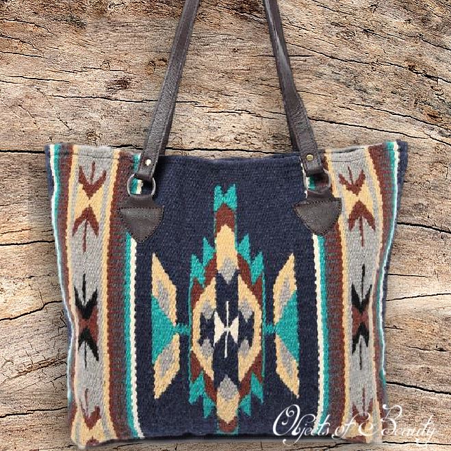 Wiwanke Wachipi Southwestern Wool Tote | Yellowstone Spirit Southwestern Collection Objects of Beauty 